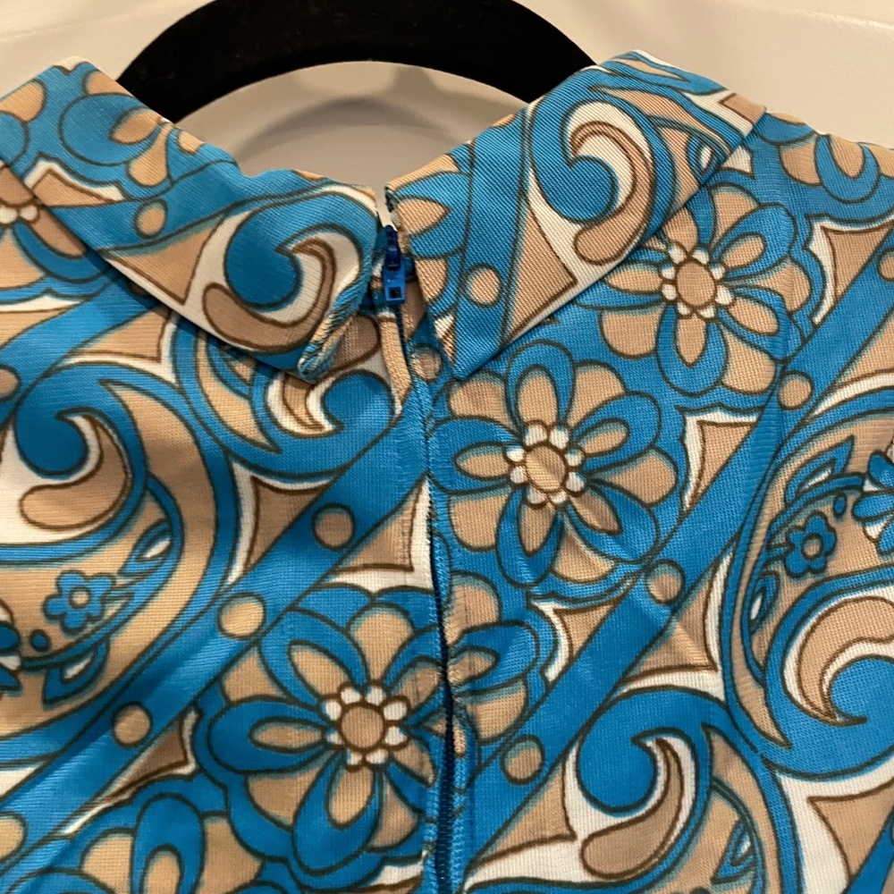 Shelton Stroller Vintage Dress with Pleated Skirt - Picture 6 of 7